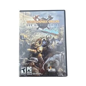 😀 Warhammer Online Age of Reckoning PC DVD-ROM 2008 EA Mythic Complete with Man